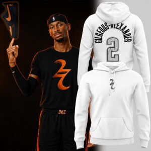 Shai Gilgeousalexander Nike New Logo Hoodie Gift For Okc Fans 2026
