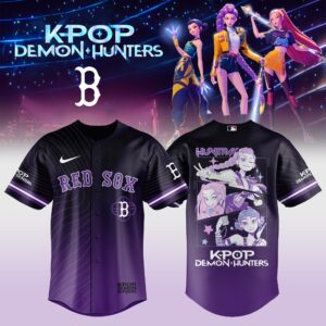 Boston Red Sox X Kpop Demon Hunters 2026 Baseball Jersey Gift For Mlb Fans