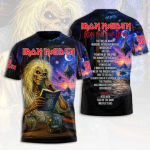 Iron Maiden Run For Your Lives Tour 2026 3D Apparel Gift For Fans