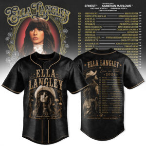 Ella Langley Dandelion Tour 2026 Baseball Jersey Gift For Music Lovers