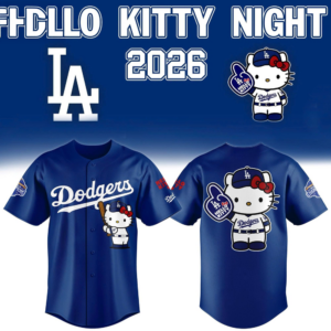 Los Angeles Dodgers 2026 Hello Kitty Night Limited Edition Jersey