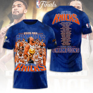 New York Knicks Nba Finals Champions 2026 3D Apparel Gift For Knicks Nation Celebration Collection