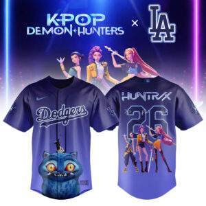 Los Angeles Dodgers X Kpop Demon Hunters 2026 Limited Baseball Jersey Gift For Mlb Fans