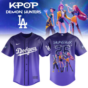 Los Angeles Dodgers X Kpop Demon Hunters 2026 Collector Baseball Jersey Gift For Anime Fans