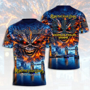 Iron Maiden World Tour 2026 3D Apparel Gift For Heavy Metal Community Members