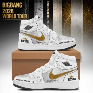 Bigbang 2026 World Tour Signature Fan Shoes Gift For Music Collectors