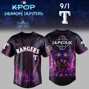 Kpop Demon Hunters Night X Mlb Huntrx 2026 Limited Edition Jersey