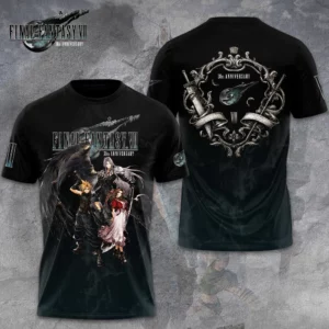 Final Fantasy Vii 30Th Anniversary 3D Apparel Gift For Video Game Enthusiasts Anniversary Year