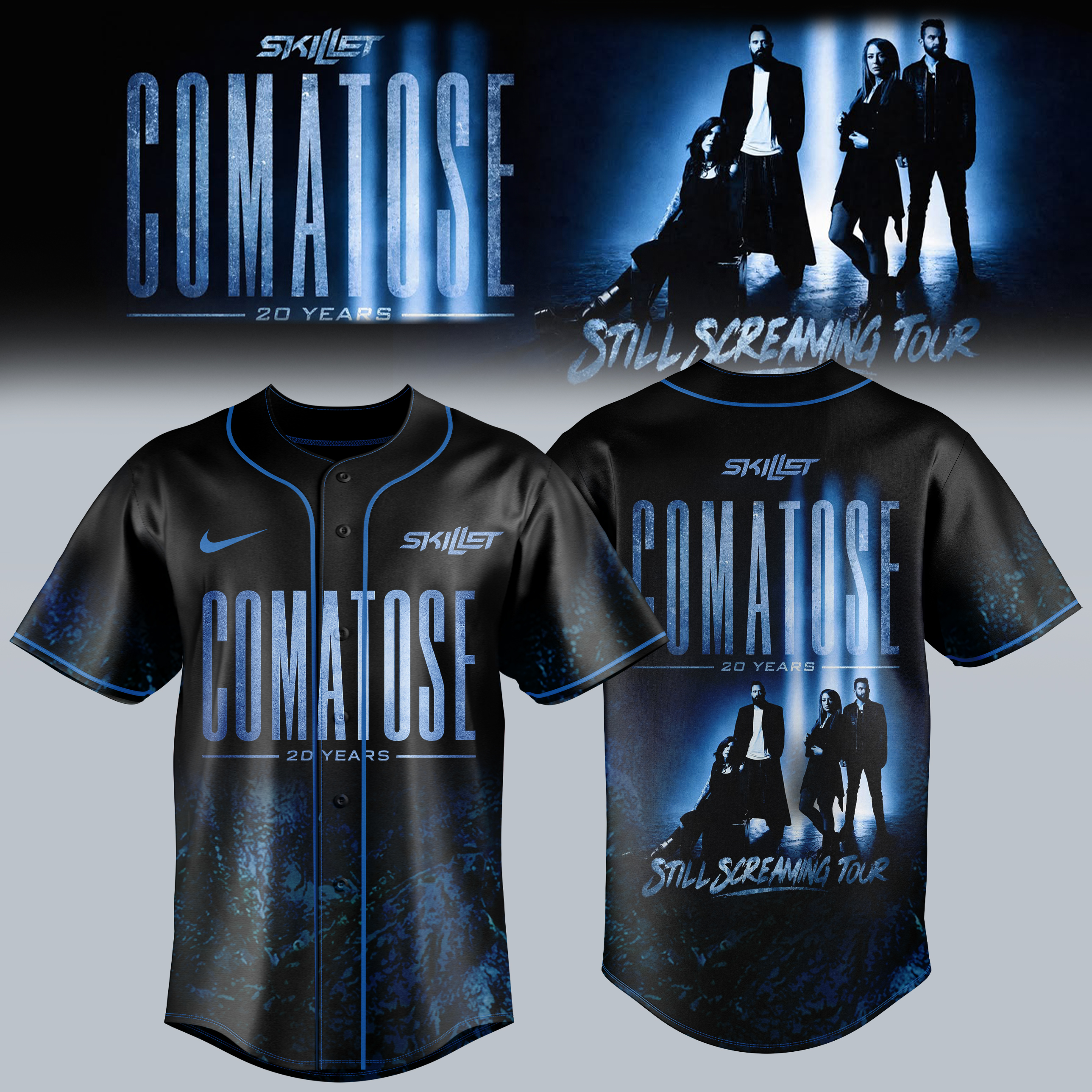 Comatose 20Th Anniversary Tour 2026 Limited Edition Jersey
