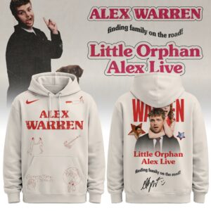Alex Warren Little Orphan Live Hoodie Gift For Music Lovers Concert Year