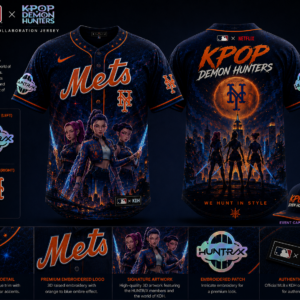 Mlb X Kpop Demon Hunters Night Limited Release Baseball Jersey