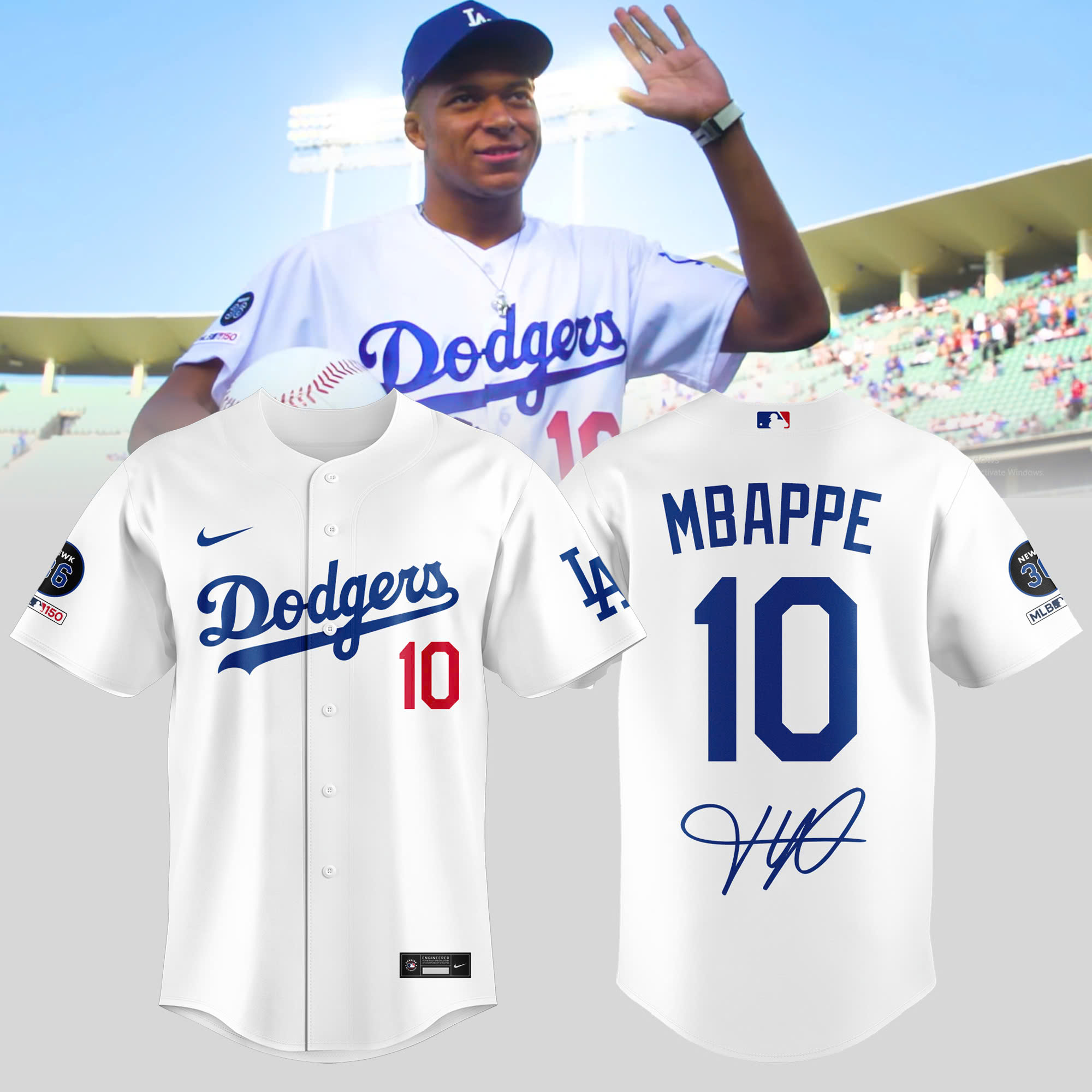Los Angeles X Kylian Mbapp?? Soccer Jersey Gift For Football Fans