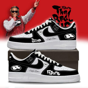 Future The Real Me Album Signature Air Force 1 Sneakers Gift For Hip Hop Fans