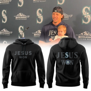 Seattle Mariners Jesus Won 2026 Hoodie V2 Gift For Mariners Fans