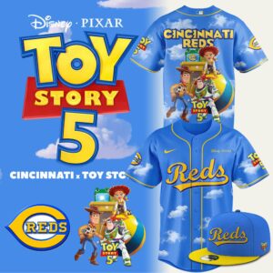 Cincinnati Reds Toy Story 5 Theme Nights Jersey Gift For Baseball Fans 2026