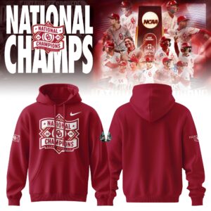 Oklahoma Sooners 2026 Mens College World Series Champions Hoodie Gift For College Baseball Fans