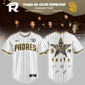 San Diego Padres X Fuerza Regida This Is Our Dream Collector Jersey Gift For Music Fans