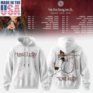 Tori Kelly God Must Really Love Me Tour 2026 White Tee Hoodie