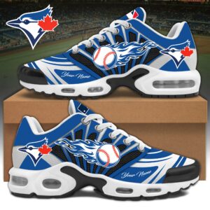 Toronto Leather Sport Air Max Plus Sneakers Gift For Baseball Fans Casual Wear