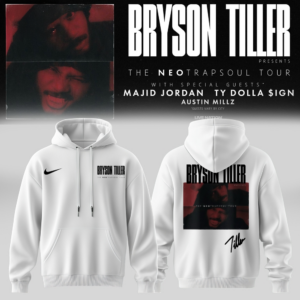 Bryson Tiller The Neo Trapsoul Tour Signature Hoodie Gift For R&B Fans Tour Merchandise