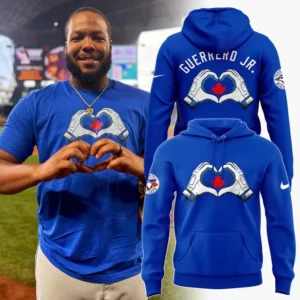 Toronto Blue Jays Canada Heart Hands Hoodie