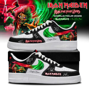 Iron Maiden Run For Your Lives Tour Premium Aj1 Sneaker Collection