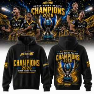 Hurricanes Super Rugby Champions 2026 Commemorative Hoodie