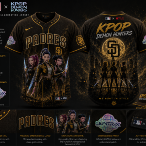 Mlb X Kpop Demon Hunters Night Special Edition Baseball Jersey