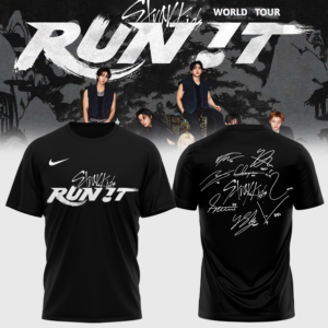 Stray Kids Run It World Tour 2026 Live Tour T-Shirt