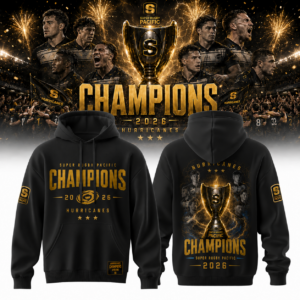 Hurricanes Super Rugby Champions 2026 Championship Hoodie