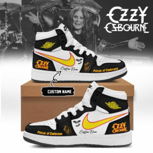 Ozzy Osbourne Prince Of Darkness Forever Limited Edition Shoes Gift For Music Enthusiasts