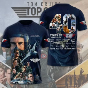 Top Gun Maverick 3D Apparel Gift For Aviation Enthusiasts Anniversary Event