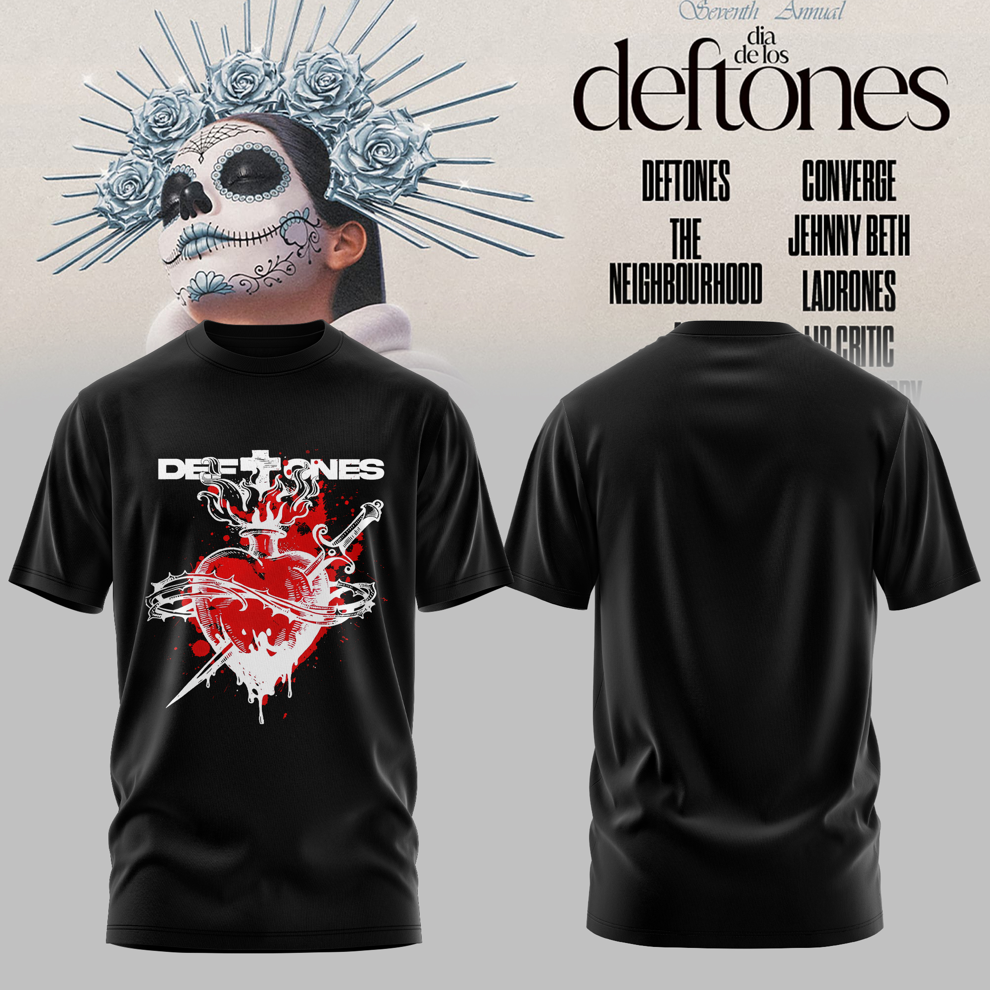 Dia De Los Deftones 2026 Fan Favorite T-Shirt Collection