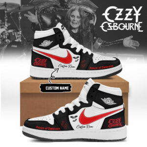 Ozzy Osbourne Prince Of Darkness Forever Collector Shoes Gift For Heavy Metal Fans