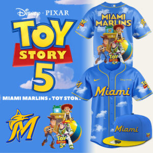 Miami Marlins Toy Story 5 Theme Nights Jersey Gift For Mlb Supporters 2026