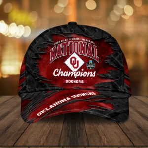 Oklahoma Sooners Championship Baseball 2026 Classic Cap Gift For Ncaa Fans Victory Celebration