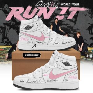 Stray Kids Run It World Tour 2026 Signature Tour Shoes Gift For Music Fans