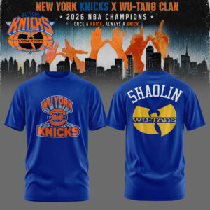New York Knicks X Wu York Knicks Limited Edition T-Shirt Gift For Knicks Fans