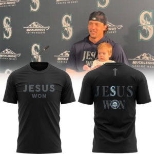 Seattle Mariners Jesus Won 2026 T-Shirt V2 Gift For Mariners Supporters