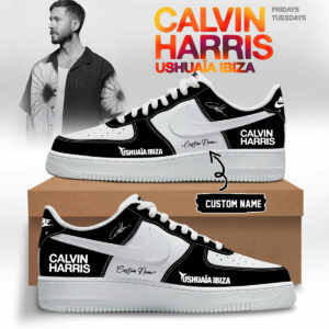 Calvin Harris Ushuaia Ibiza 2026 Fan Collection Signature Shoes Version 5 Gift For Edm Supporters