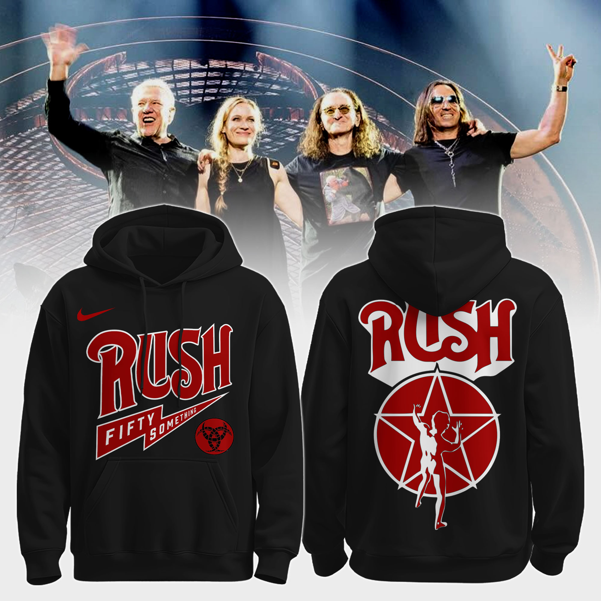 Rush Fifty Something Rock Classic Hoodie Gift For Music Fans Collection