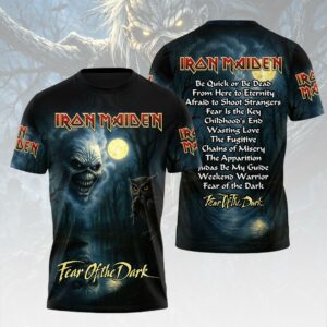 Iron Maiden 3D Apparel Gift For Heavy Metal Fans Collector Edition