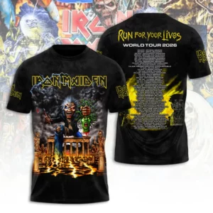 Iron Maiden Tour 2026 3D Apparel Gift For Heavy Metal Fans Concert Season1