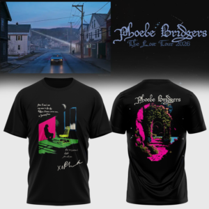 Phoebe Bridgers The Lost Tour Official Merchandise T-Shirt Gift For Tour Fans