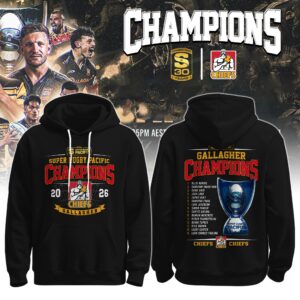 Chiefs Super Rugby Champions 2026 Limited Edition Hoodie Gift For Team Supporters