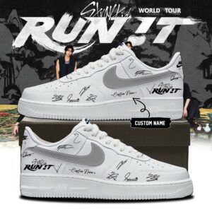 Stray Kids Run It World Tour 2026 Premium Fan Shoes Gift For Music Lovers