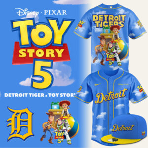 Detroit Tigers Toy Story 5 Theme Nights Jersey Gift For Tigers Fans 2026