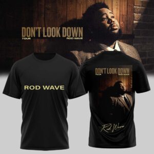 Rod Wave Dont Look Down Tour 2026 Limited Graphic T-Shirt Gift For Music Enthusiasts