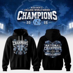 Mens College World Series Champions 2026 Fan Apparel Hoodie