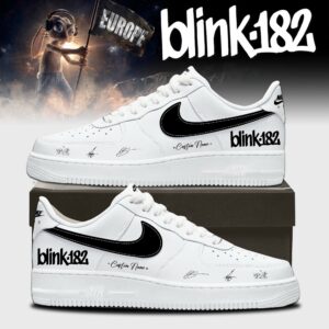 Blink182 New Eu Shows Limited Edition Signature Shoes V7 Gift For Music Lovers